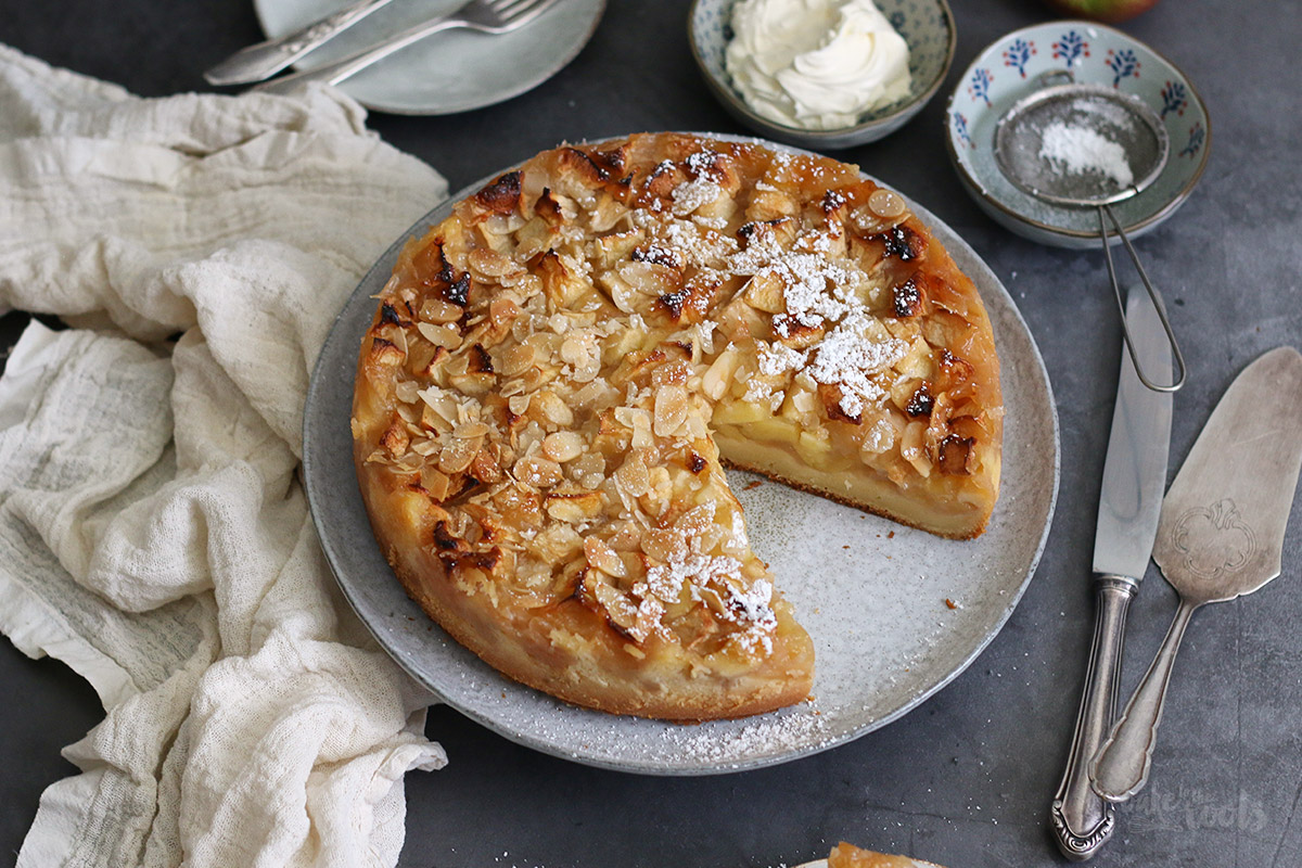 Großmutters Französischer Apfelkuchen | Bake to the roots