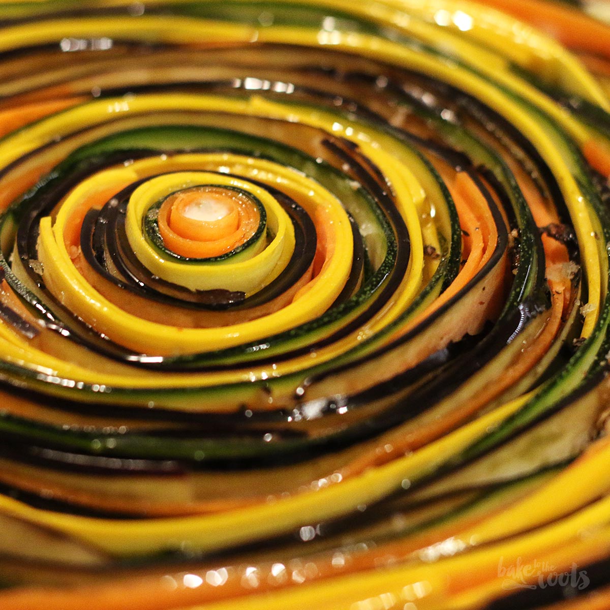 Gemüsetarte aka. Vegetable Spiral Tart | Bake to the roots