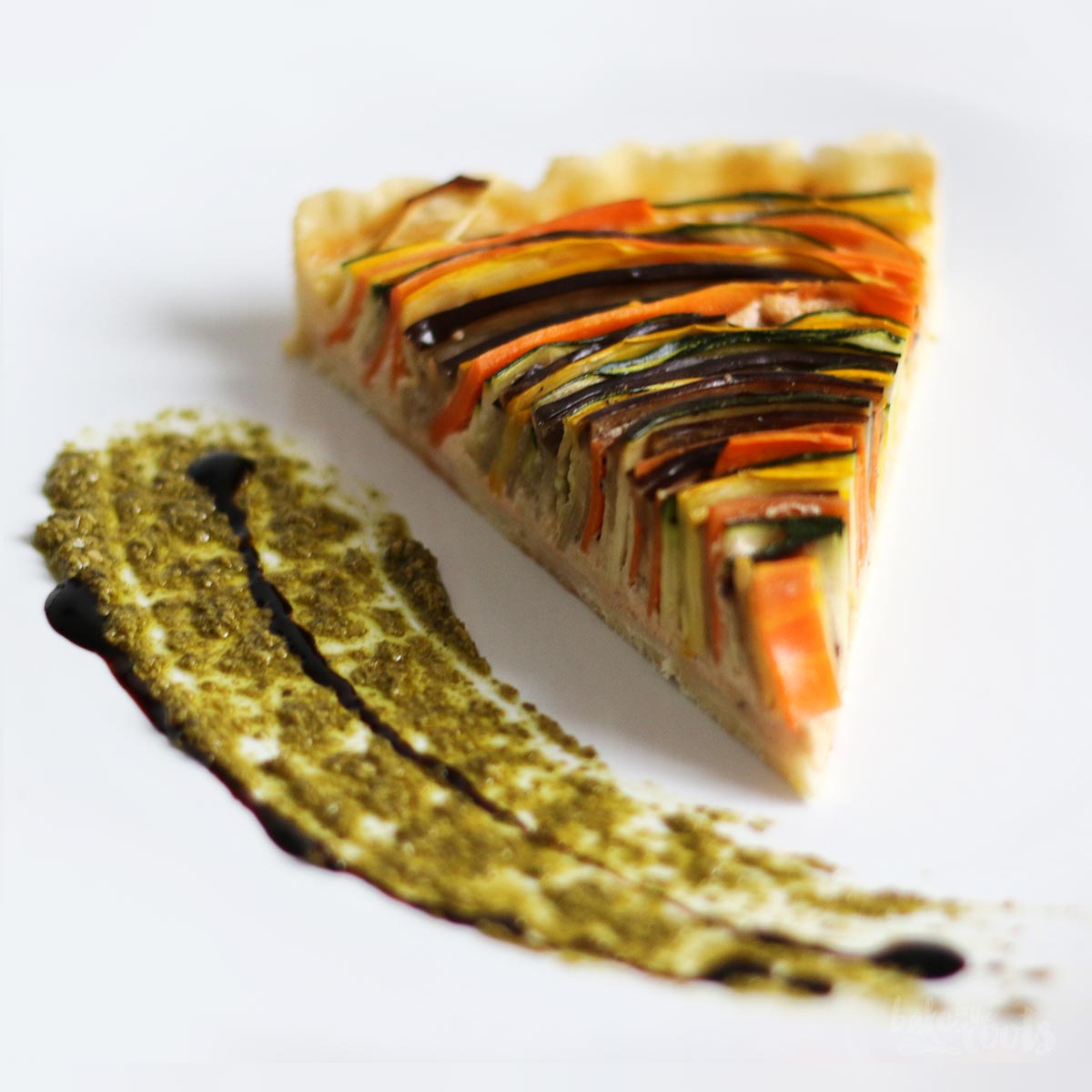 Gemüsetarte aka. Vegetable Spiral Tart | Bake to the roots