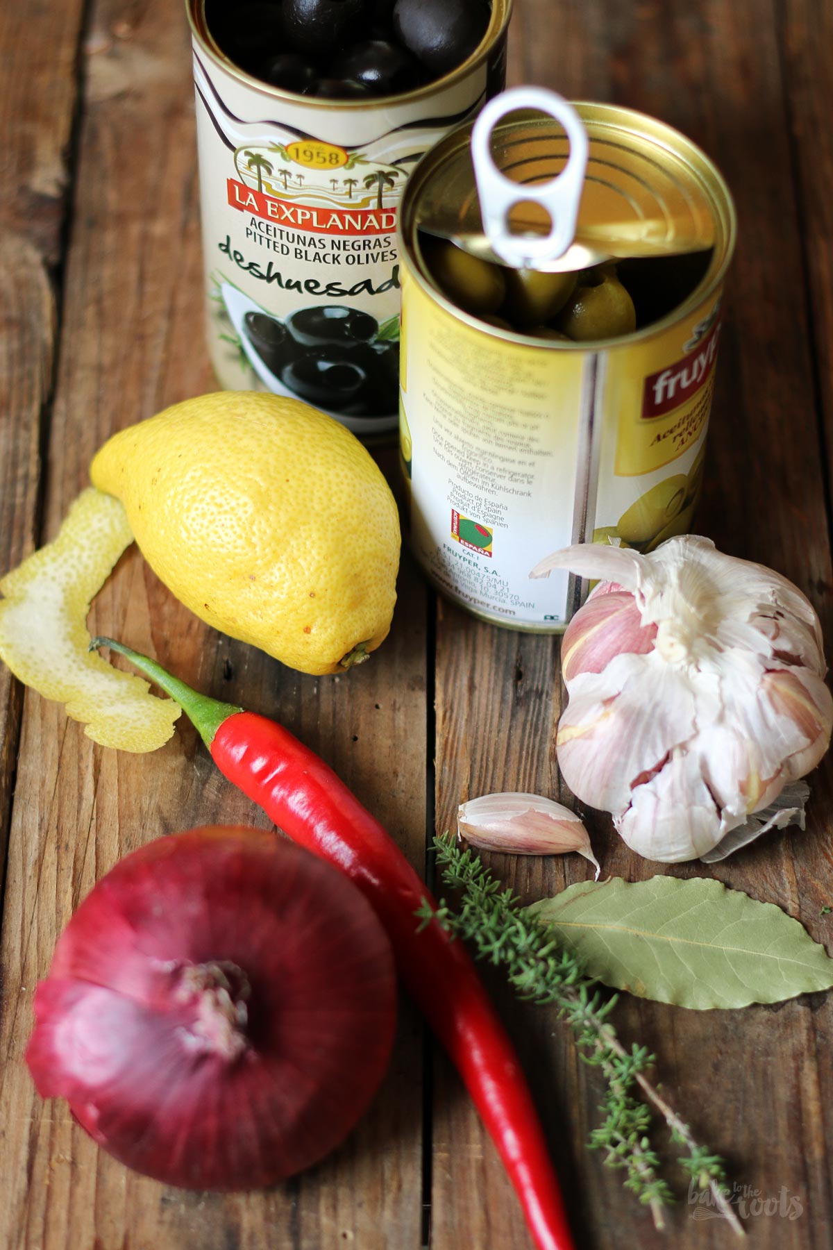 Marinated Olives | Bake to the roots