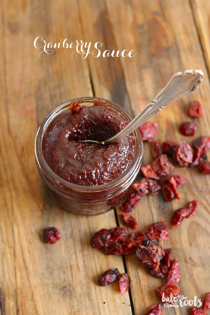 Homemade Cranberry Sauce | Bake to the roots