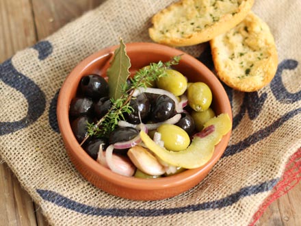 Marinated Olives | Bake to the roots