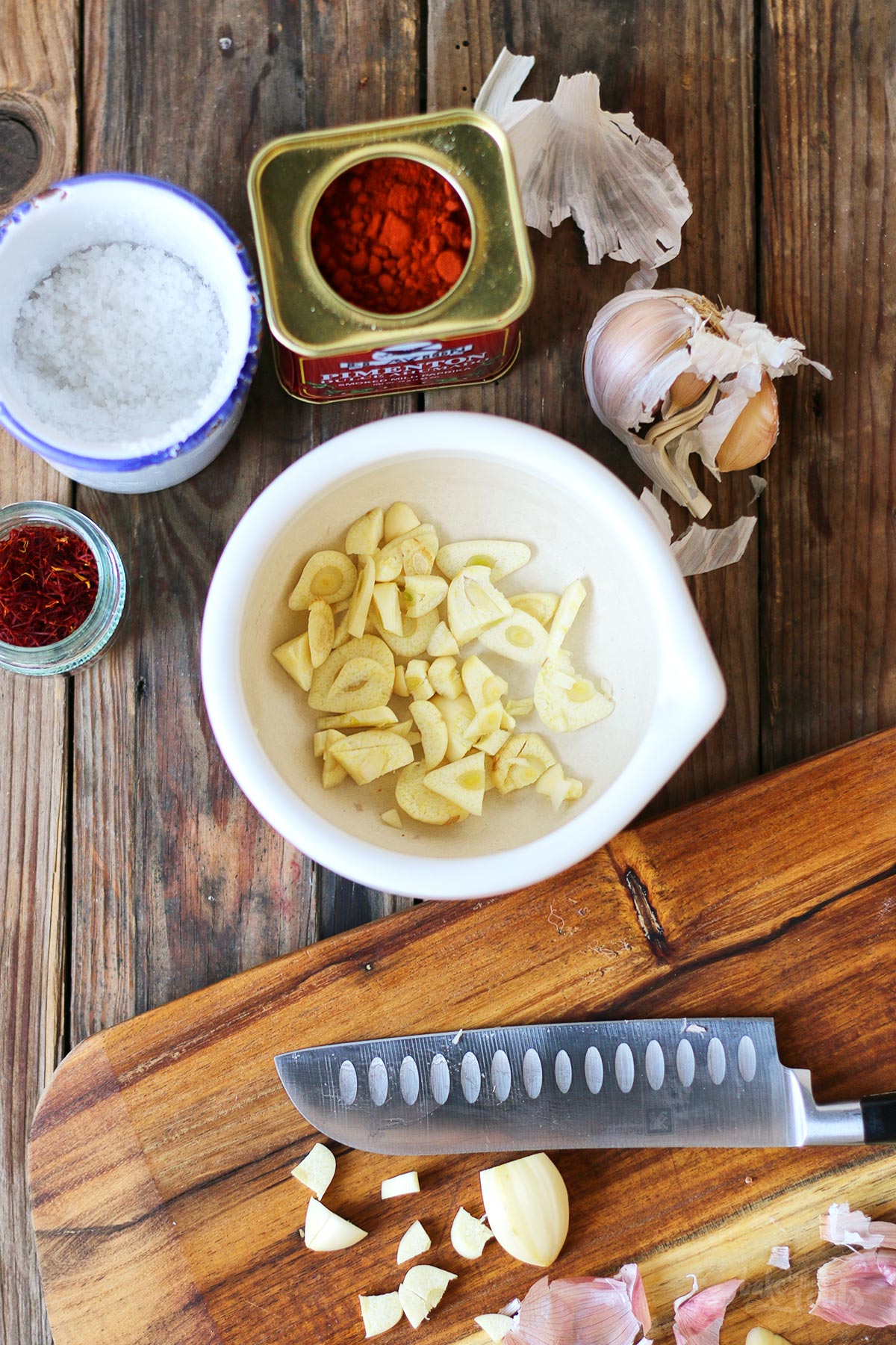 Einfache Paella mit Hühnchen aka. Paella con Pollo | Bake to the roots