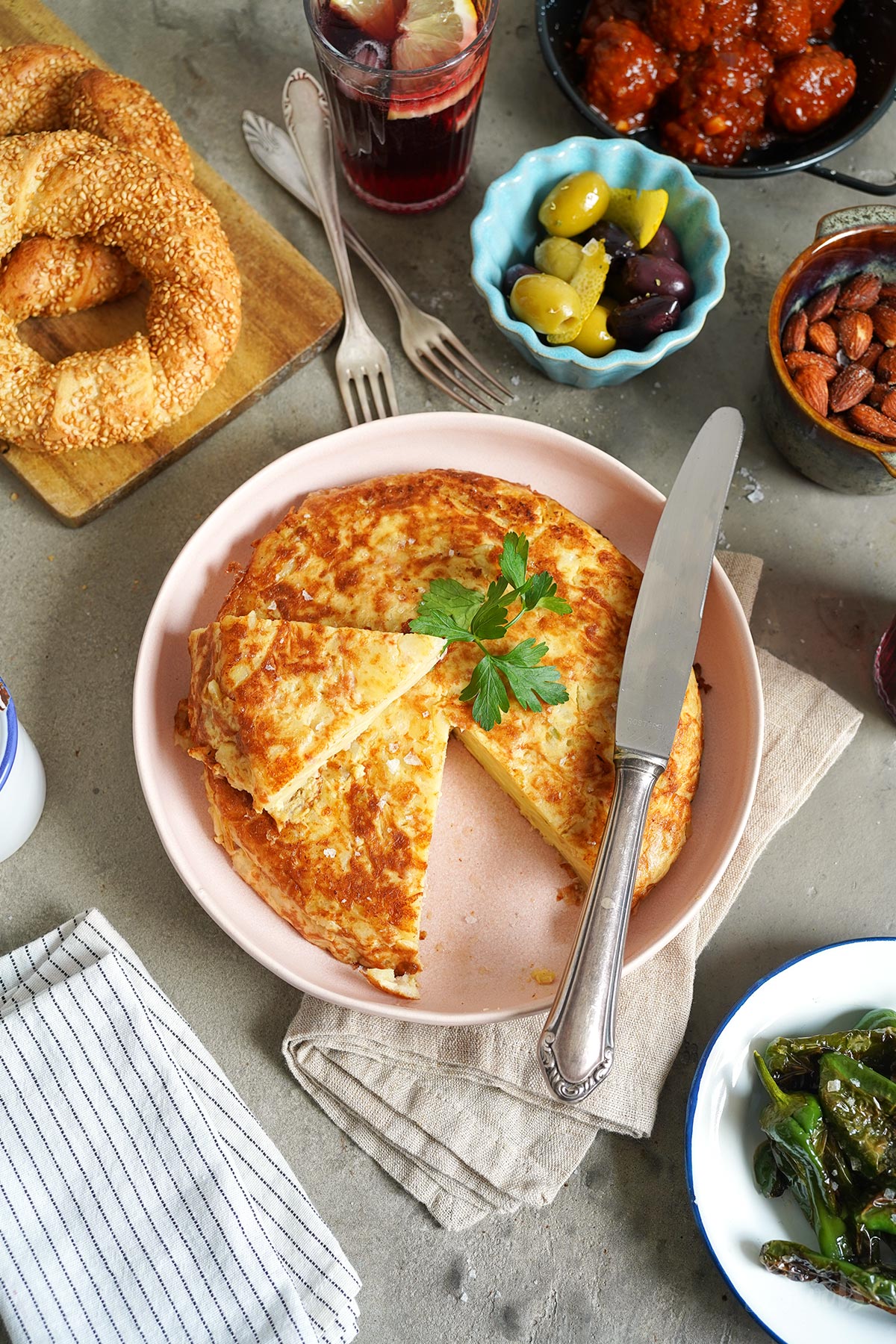 Tortilla de Patatas Española | Bake to the roots