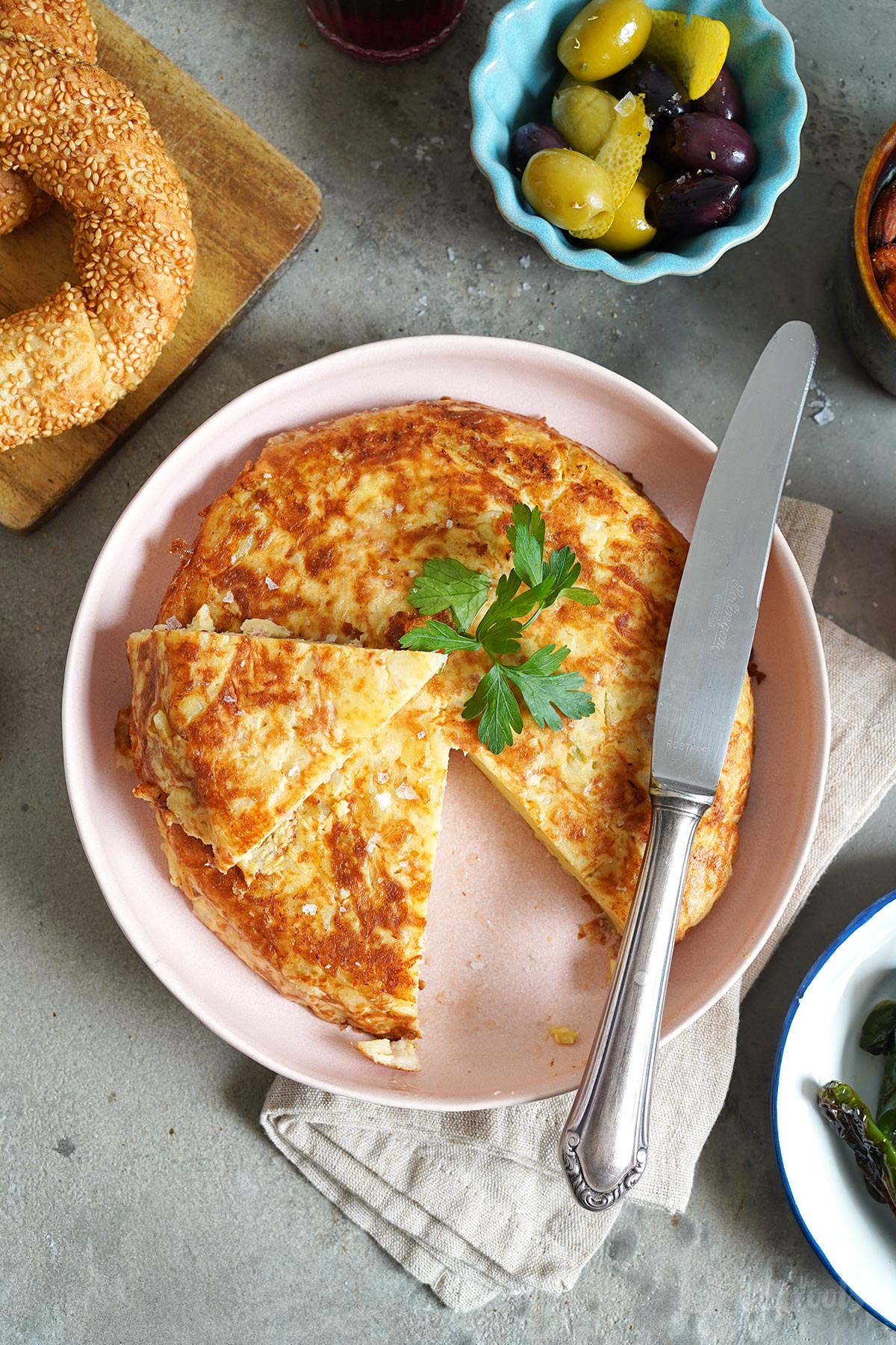 Tortilla de Patatas Española | Bake to the roots