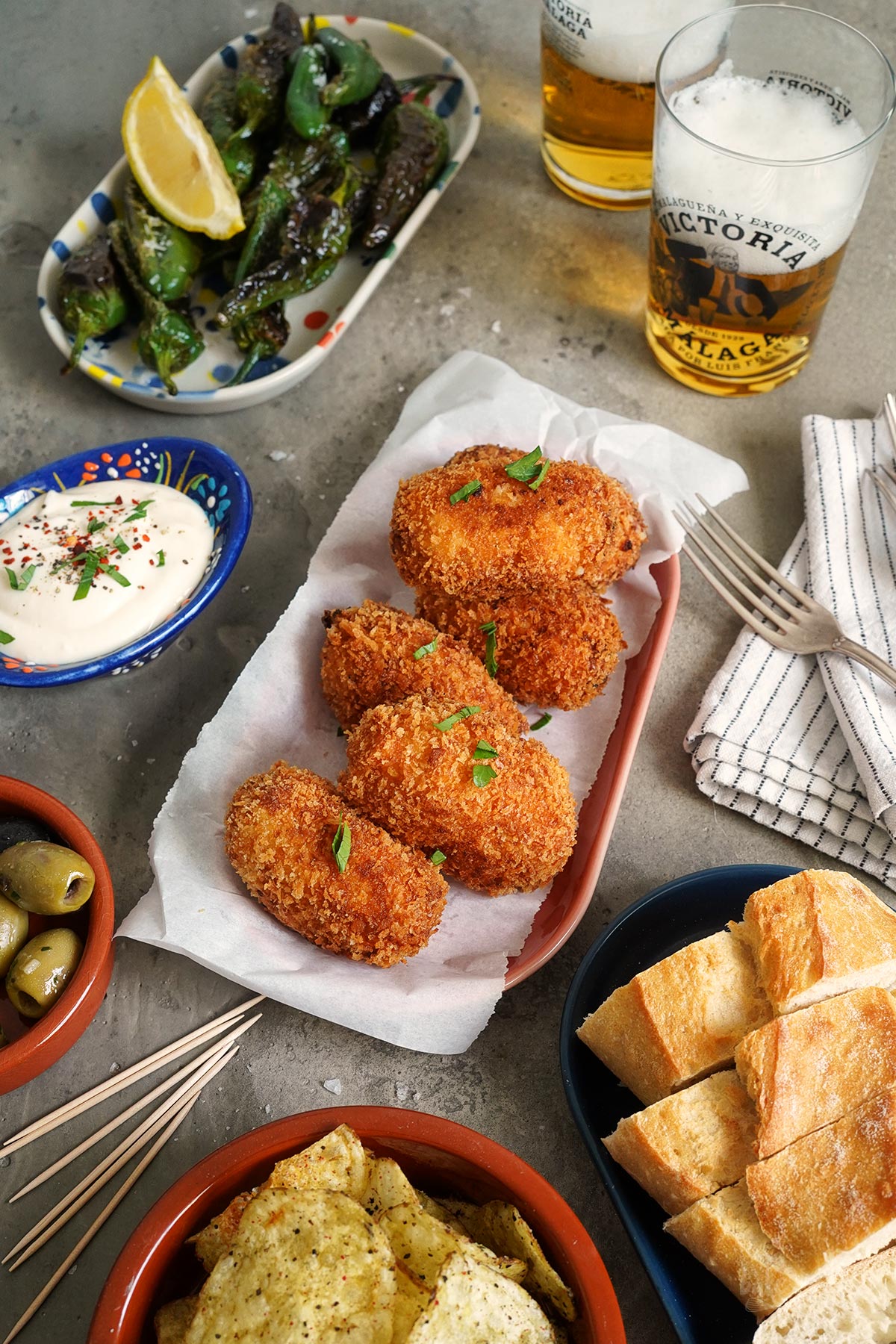 Croquetas de Jamón – a classic Tapas dish! | Bake to the roots