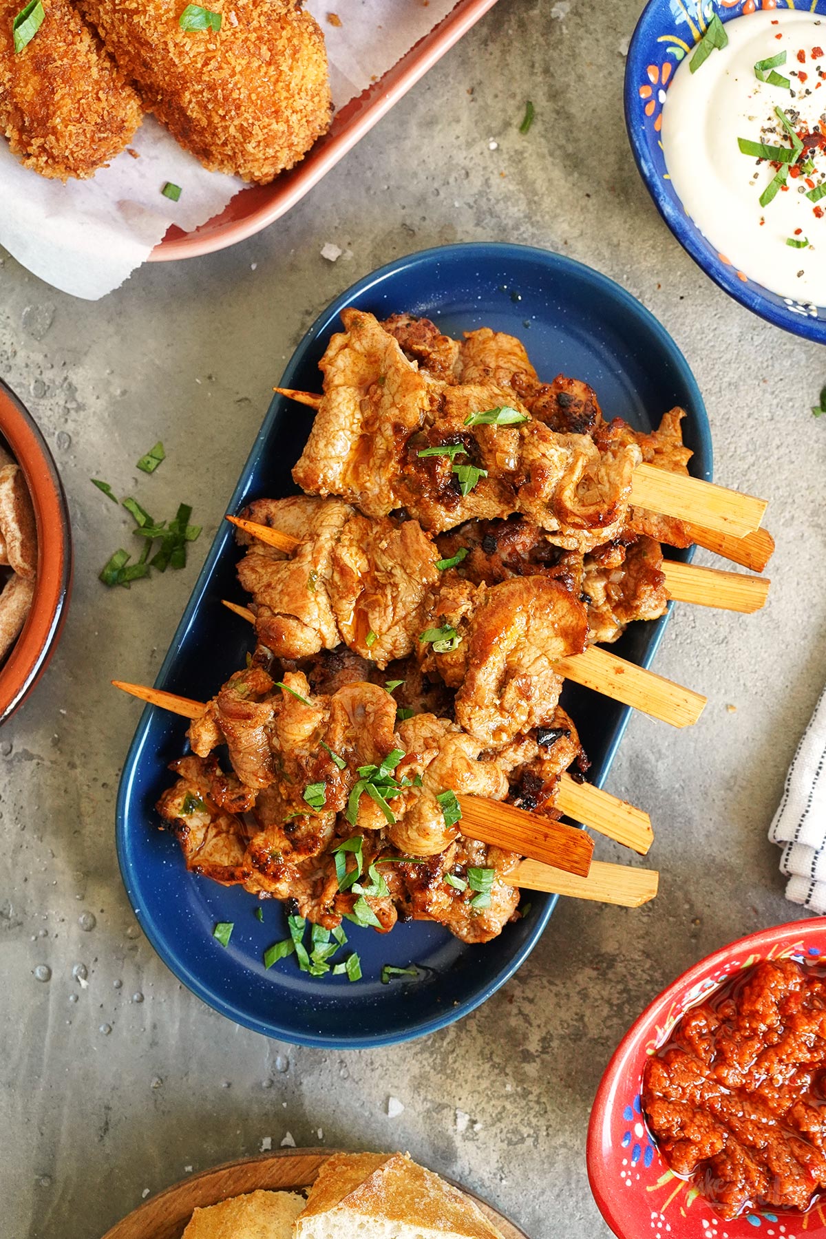 Pinchos Morunos (Maurische Fleischspieße) | Bake to the roots