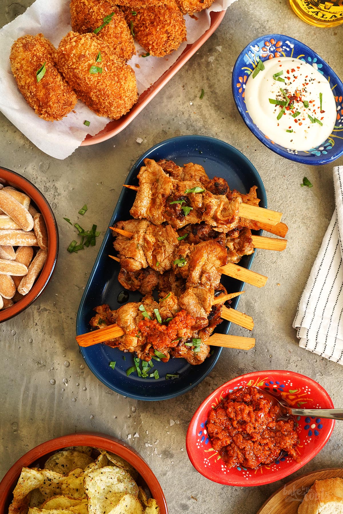 Pinchos Morunos (Maurische Fleischspieße) | Bake to the roots
