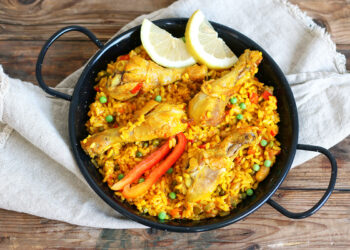 Paella con Pollo | Bake to the roots