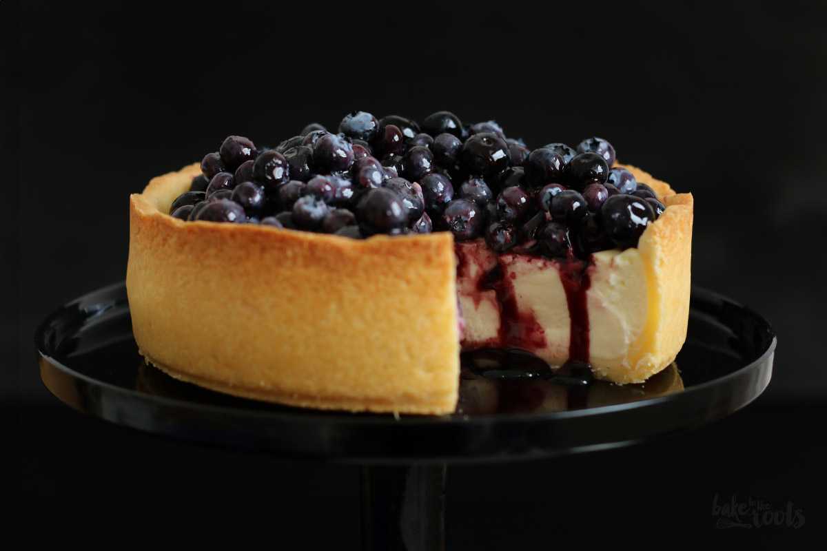 Blueberry Cheesecake | Bake to the roots