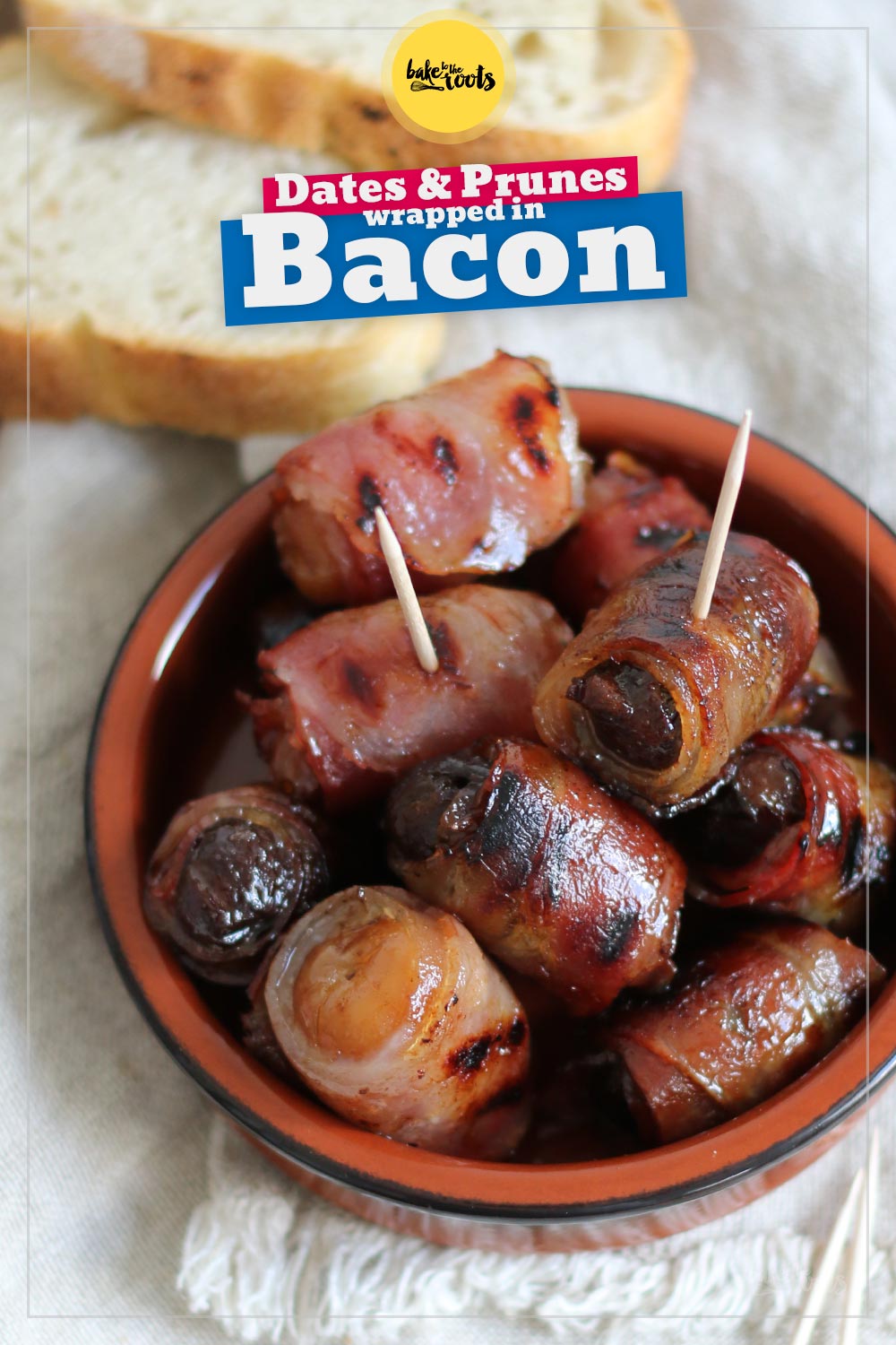 Ciruelas y Dátiles con Bacon | Bake to the roots