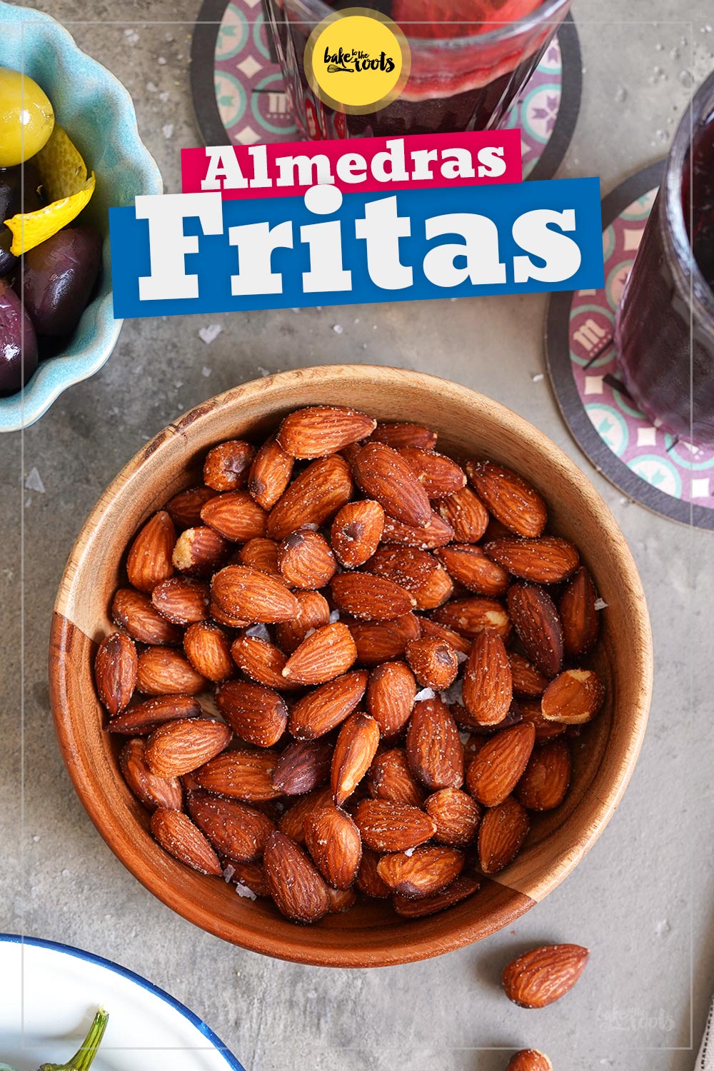 Geröstete Mandeln aka. Almendras Fritas | Bake to the roots