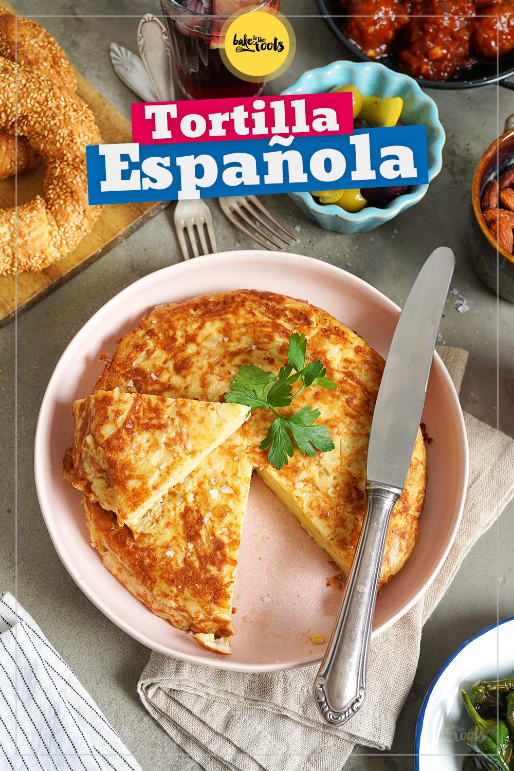 Tortilla de Patatas Española | Bake to the roots