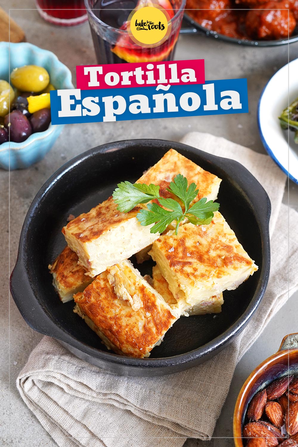Tortilla de Patatas Española | Bake to the roots