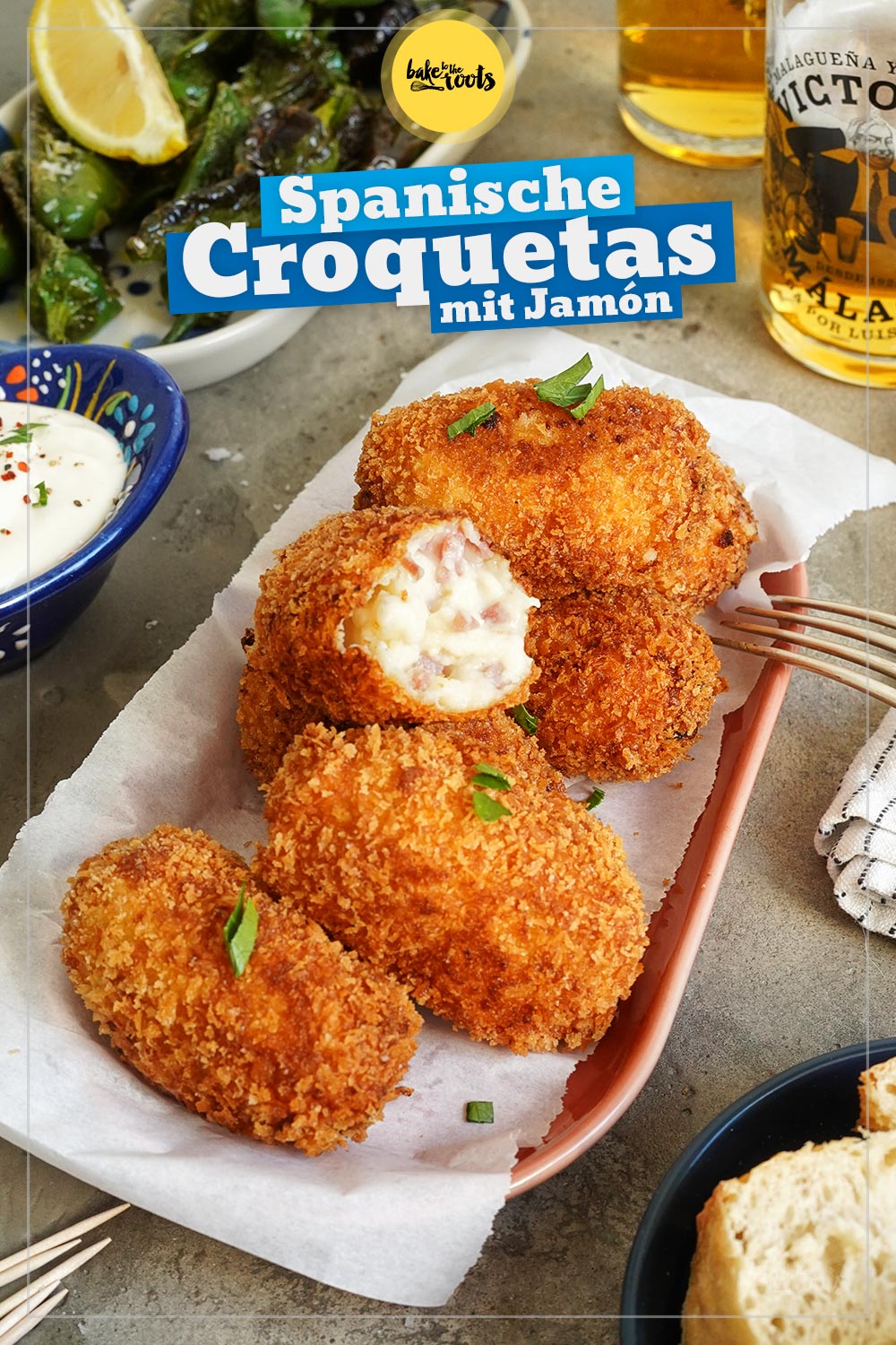 Croquetas de Jamón – der Tapas Klassiker! | Bake to the roots