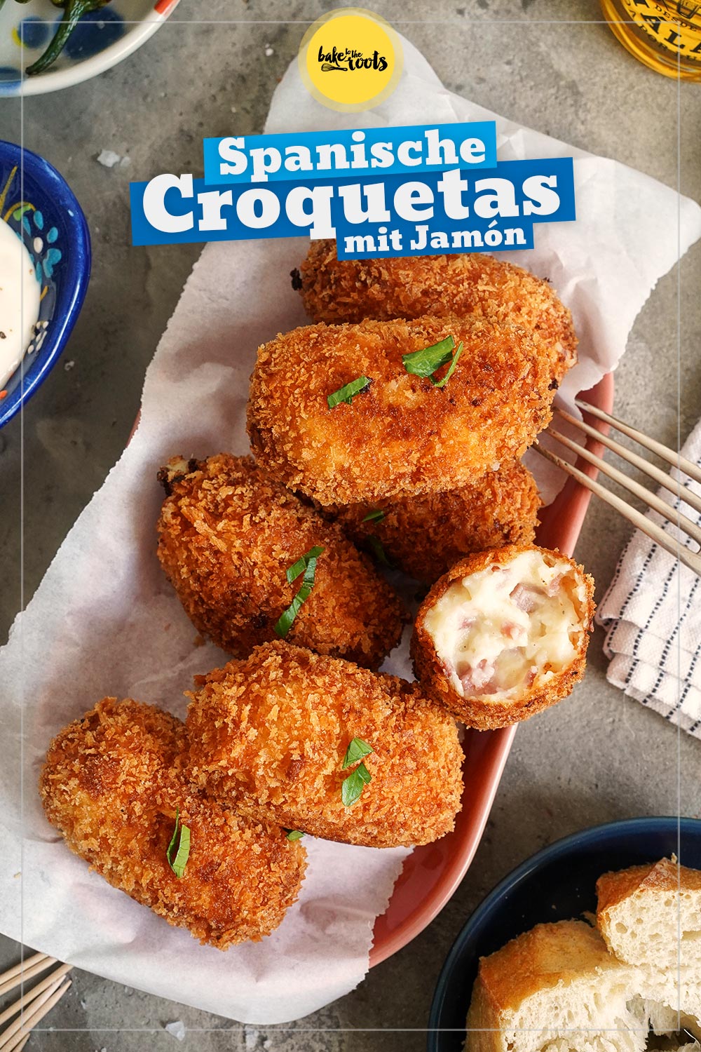 Croquetas de Jamón – der Tapas Klassiker! | Bake to the roots