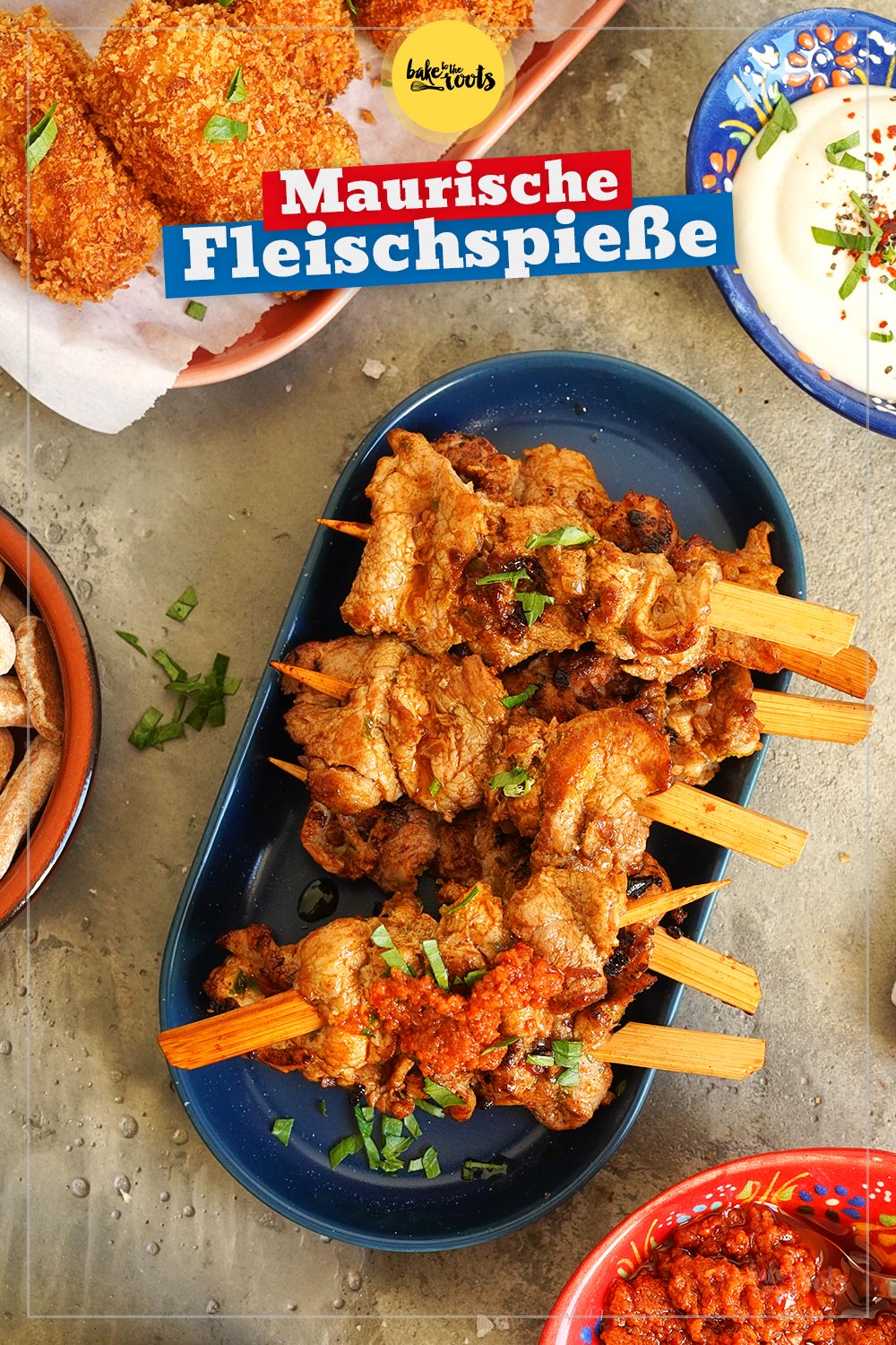 Pinchos Morunos (Maurische Fleischspieße) | Bake to the roots