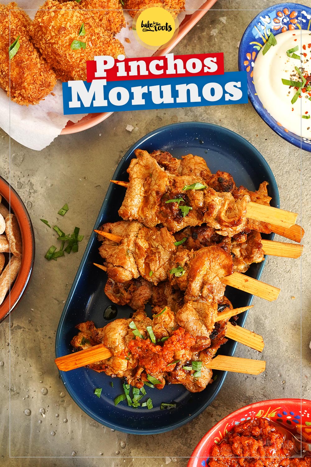 Pinchos Morunos aka. Moorish Meat Skewers | Bake to the roots
