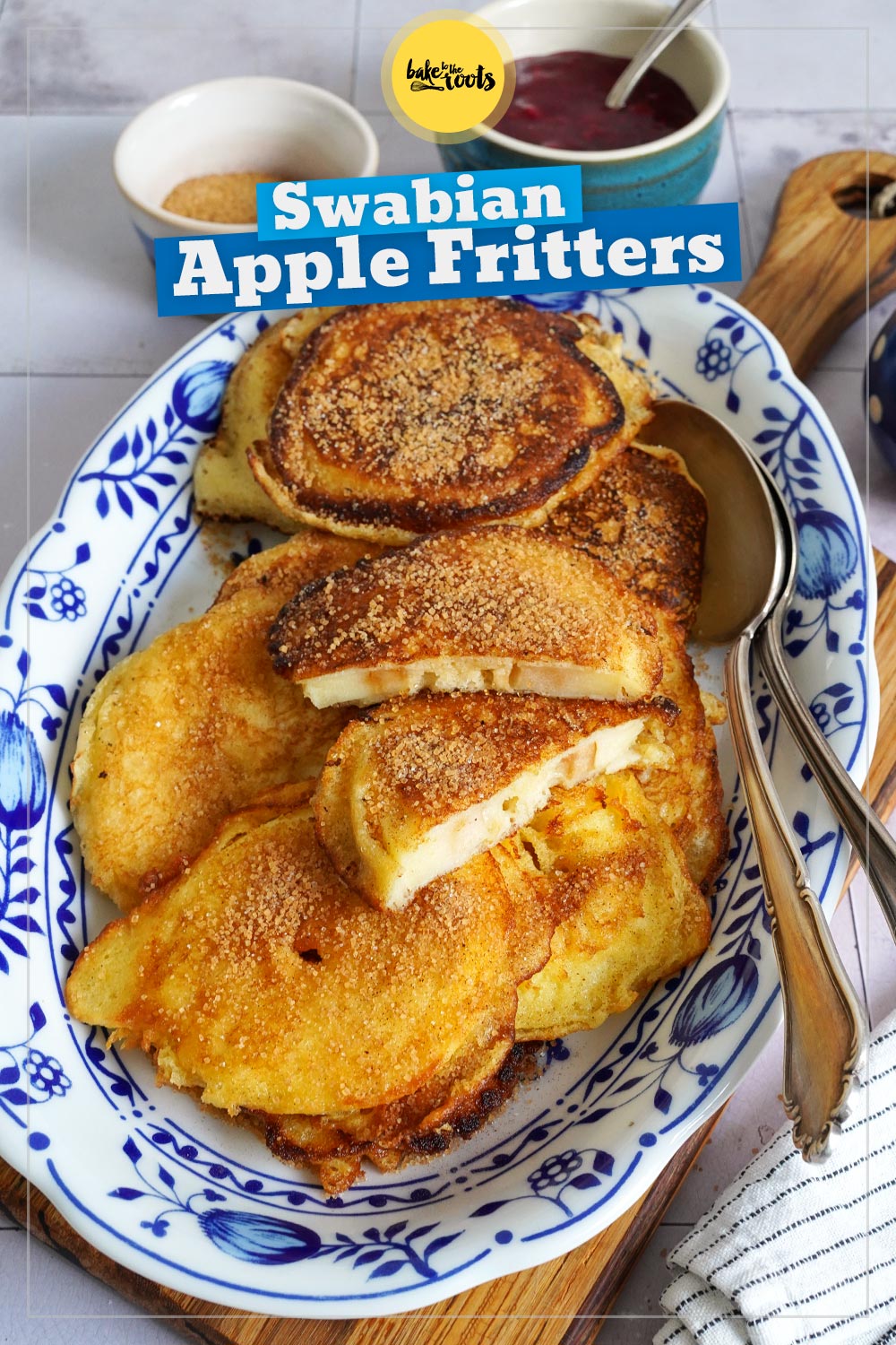 Swabian Apple Fritters aka. Schwäbische Apfelküchle | Bake to the roots