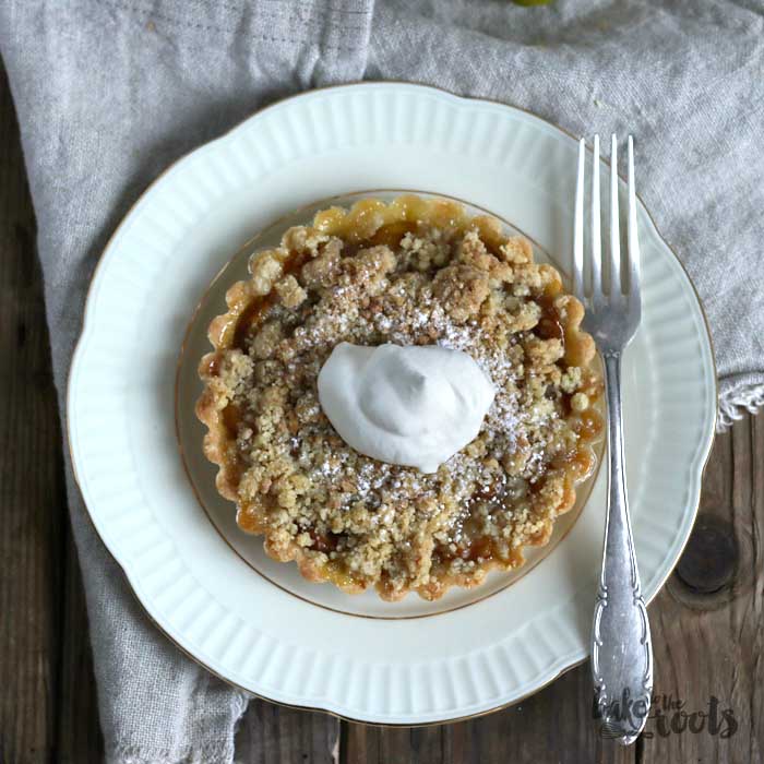 Mirabelle Plum Streusel Tartletts | Bake to the roots