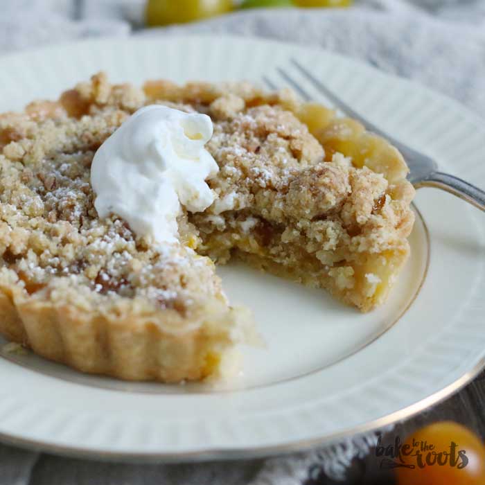 Mirabelle Plum Streusel Tartletts | Bake to the roots