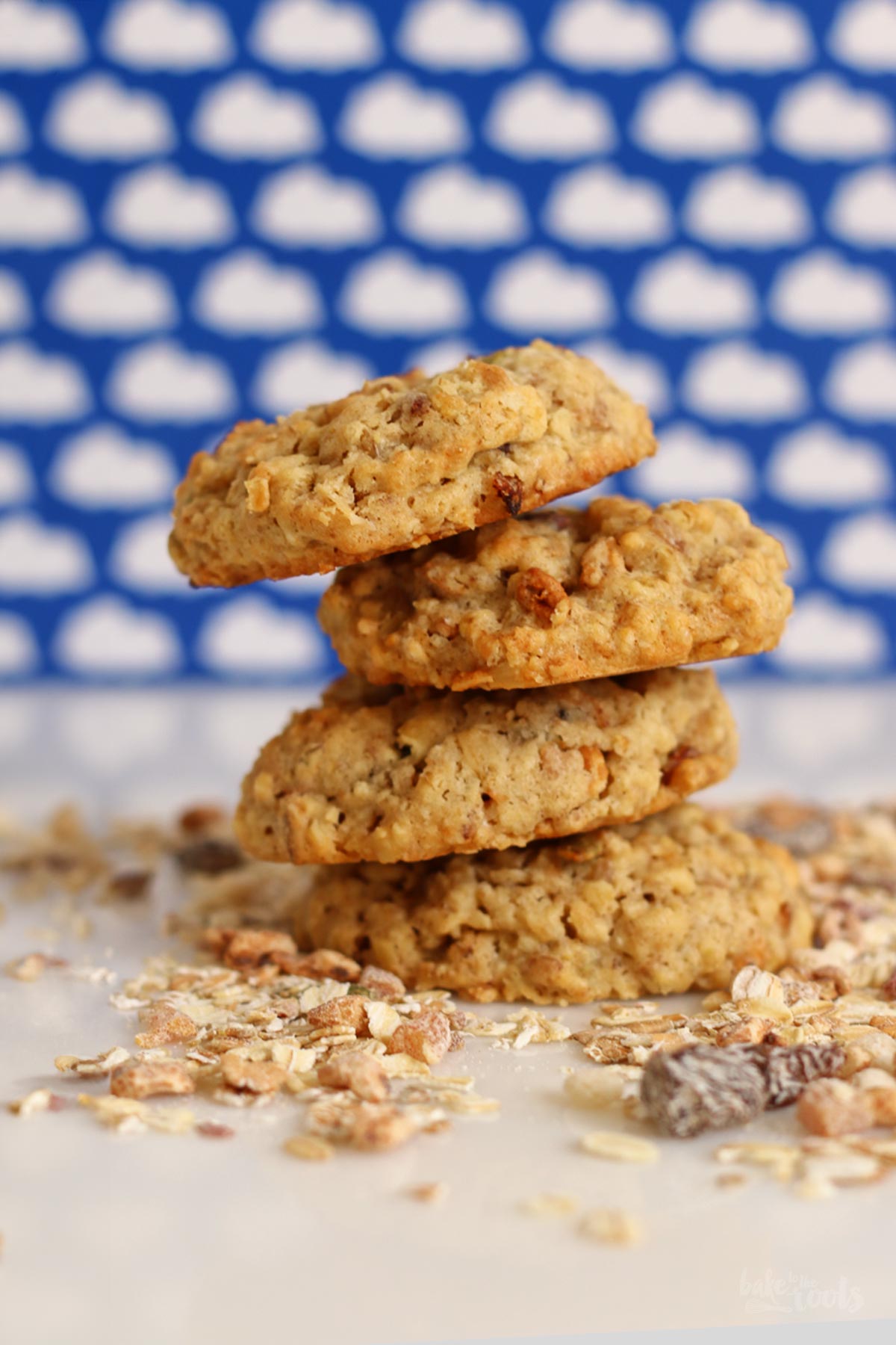 Simple & Easy Granola (Muesli) Cookies | Bake to the roots