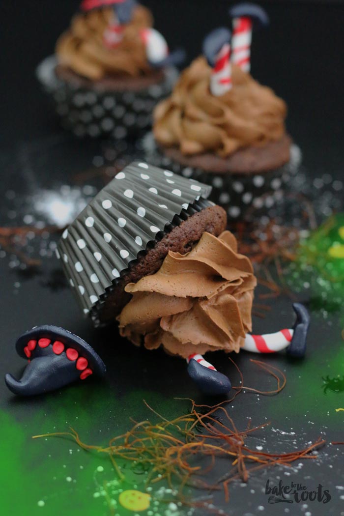 Halloween Chili Schokoladen Cupcakes &amp;quot;Wicked Witches of the East ...