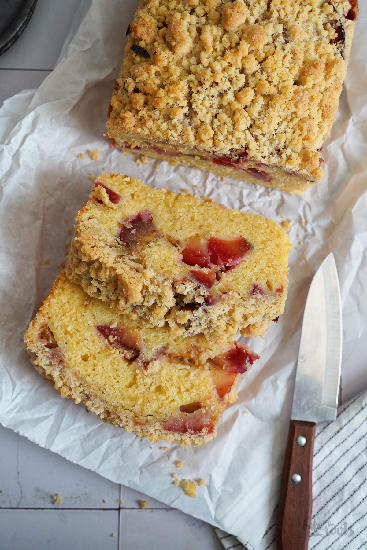 Six Spices Damson Plum Pound Cake | Bake to the roots
