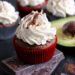 Vegan Avocado Chocolate Cupcakes with Vegan German Buttercream | Bake to the roots
