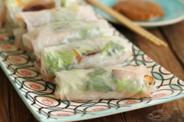 Vegan Summer Rolls | Bake to the roots