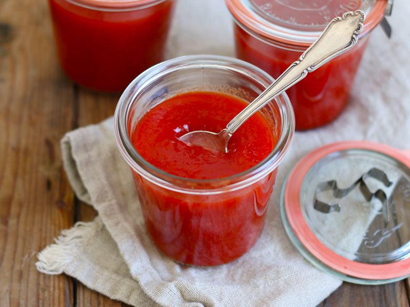 Roasted Pepper Jam | Bake to the roots