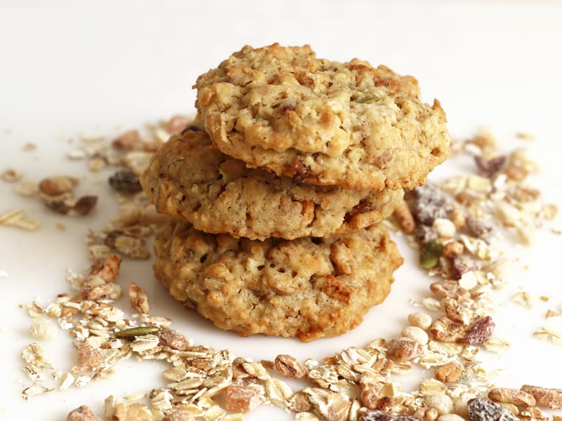 Müsli Cookies | Bake to the roots