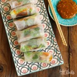 Vegan Summer Rolls | Bake to the roots