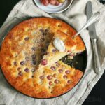 Olive Oil Cake with Red Grapes | Bake to the roots