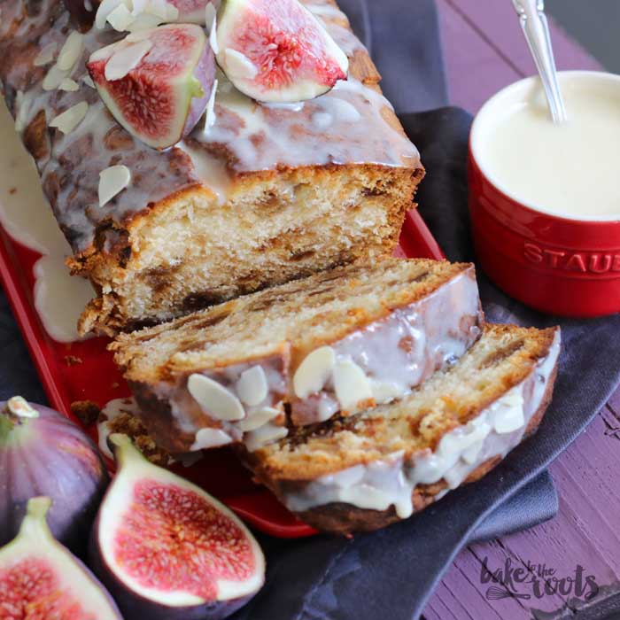 Tea Cake with Almonds and Figs | Bake to the roots