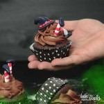 Halloween Chili Chocolate Cupcakes "Wicked Witches of the East" | Bake to the roots