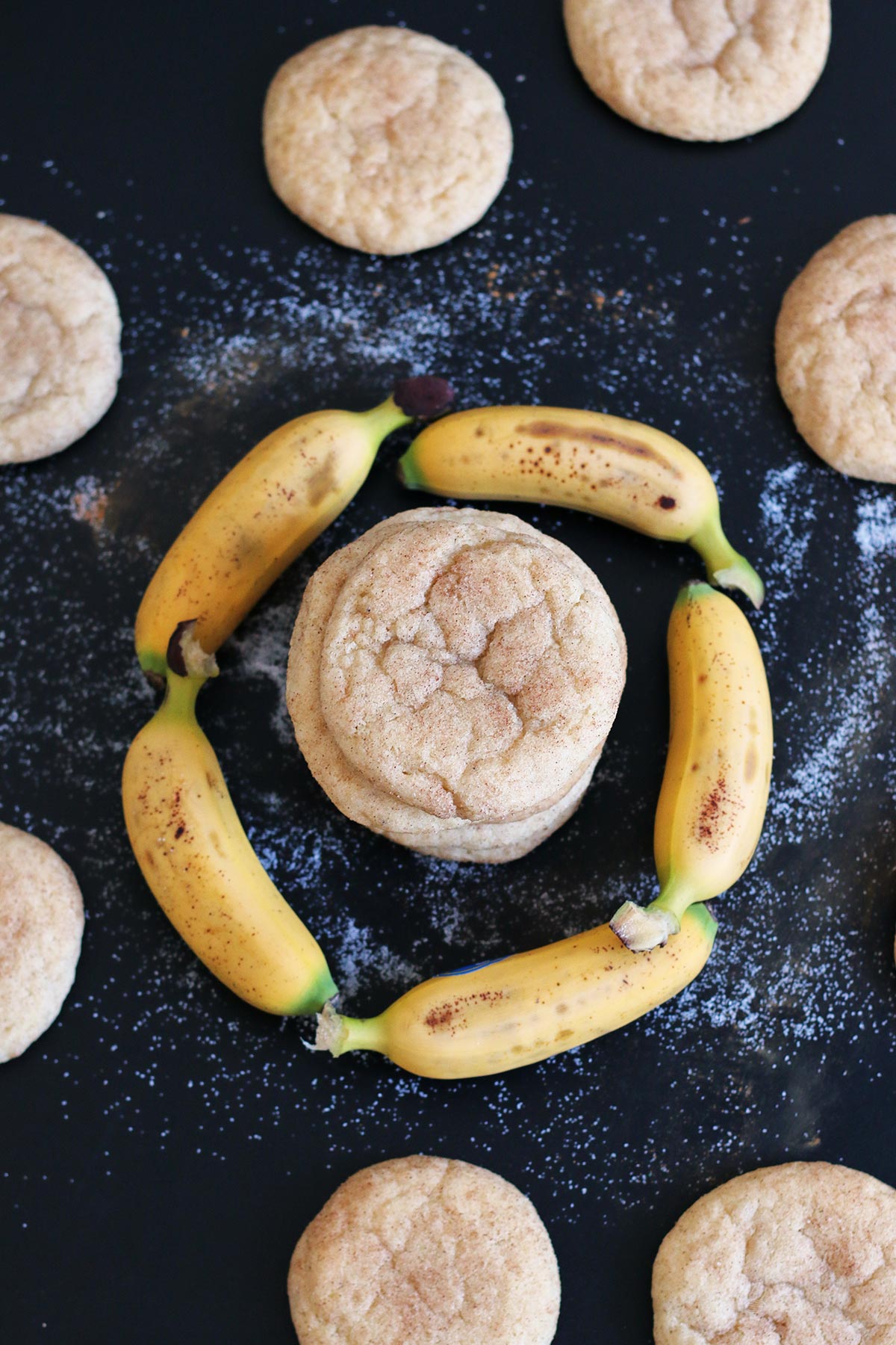 Banana Snickerdoodles | Bake to the roots
