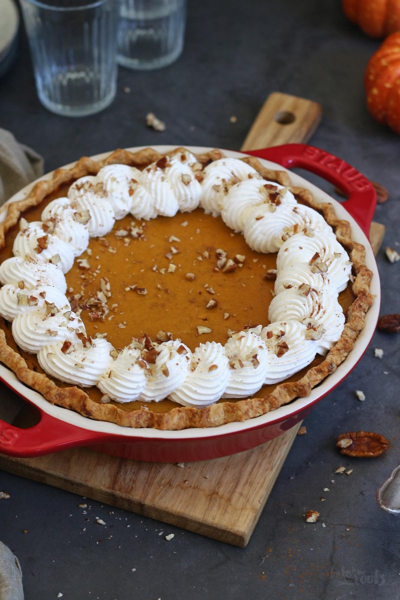 Einfacher Pumpkin Pie aka. Kürbiskuchen | Bake to the roots