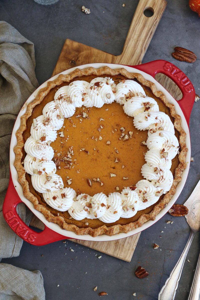 Einfacher Pumpkin Pie aka. Kürbiskuchen | Bake to the roots