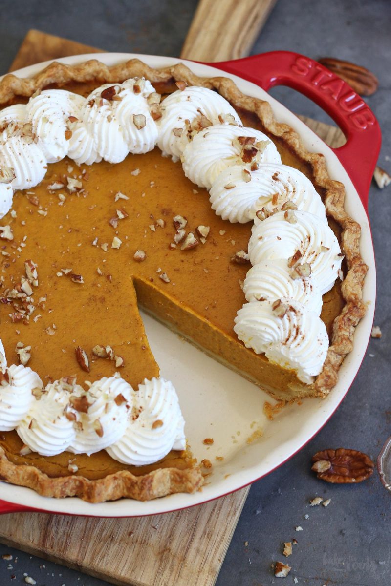 Einfacher Pumpkin Pie aka. Kürbiskuchen | Bake to the roots