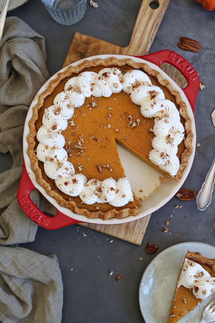 Einfacher Pumpkin Pie aka. Kürbiskuchen | Bake to the roots