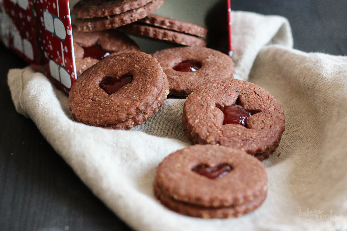 Chocolate Spitzbuben | Bake to the roots