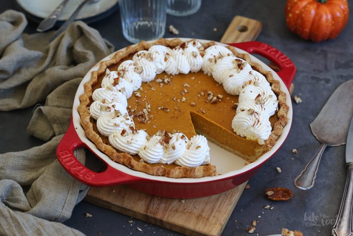 Pumpkin Pie mit Ahornsirup | Bake to the roots Pumpkin Pie mit Ahornsirup | Bake to the roots
