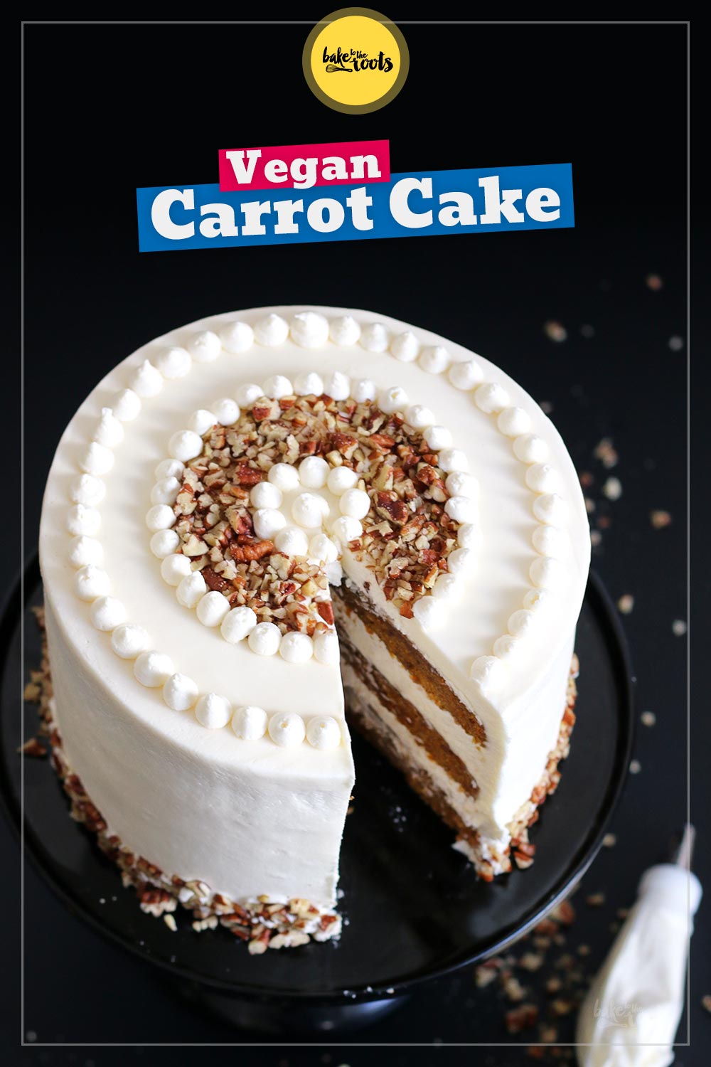 Vegan Carrot Cake | Bake to the roots