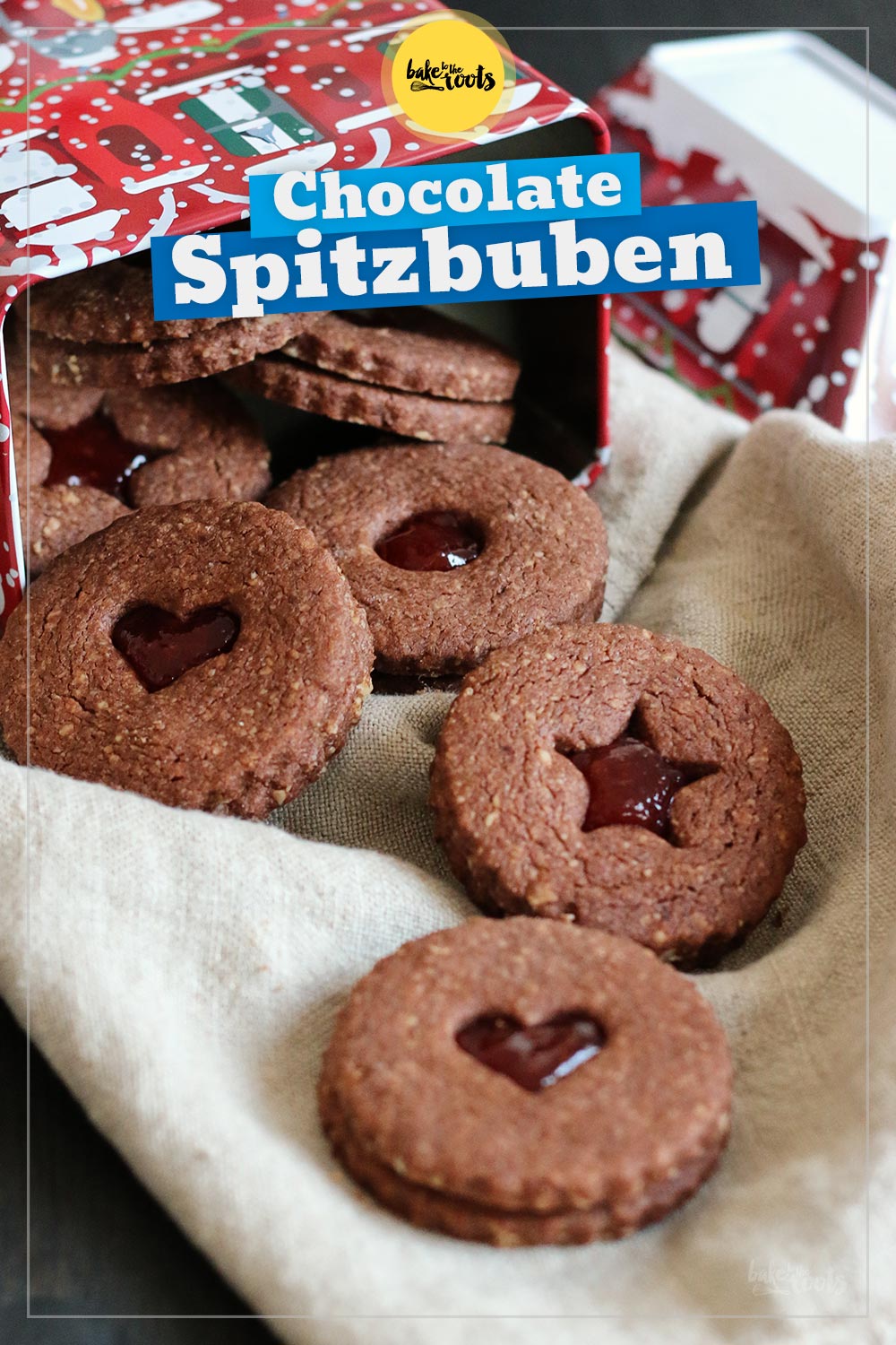 Chocolate Spitzbuben | Bake to the roots