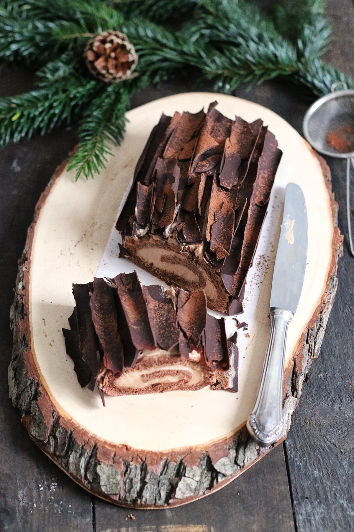 Bûche de Noël | Bake to the roots