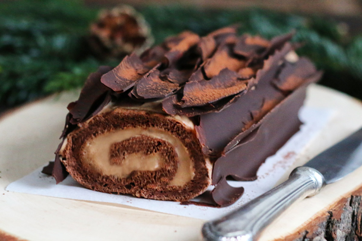 Bûche de Noël | Bake to the roots