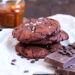 Nutella & Salted Caramel Stuffed Double Chocolate Chip Cookies | Bake to the roots