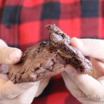 Nutella & Salted Caramel Stuffed Double Chocolate Chip Cookies | Bake to the roots