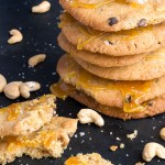 Cashew Cookies with Salted Caramel | Cookie Friday with "Herzfutter"